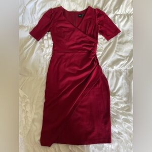ASOS Scrunch Fitted Dress - Size 8